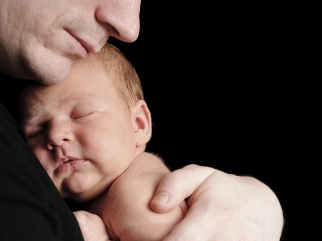 New fathers are screening positive for depression almost as often as new mumst Picture: IStock