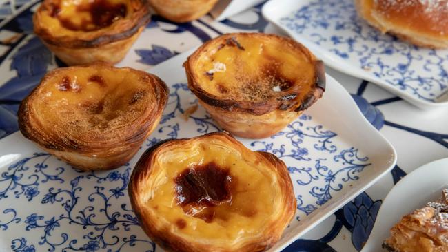 The results is a flaky, crispy Portuguese tart. Picture: Jenifer Jagielski