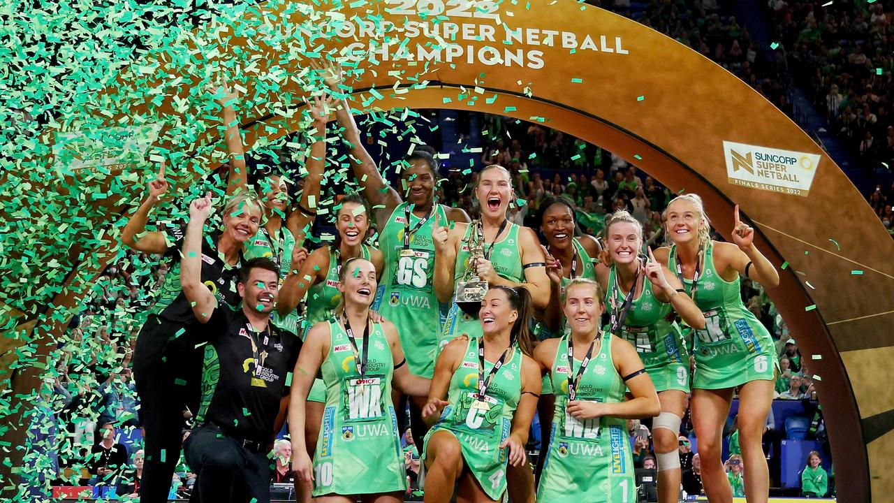 The Super Netball grand final was sold to Perth. Picture: Getty Images