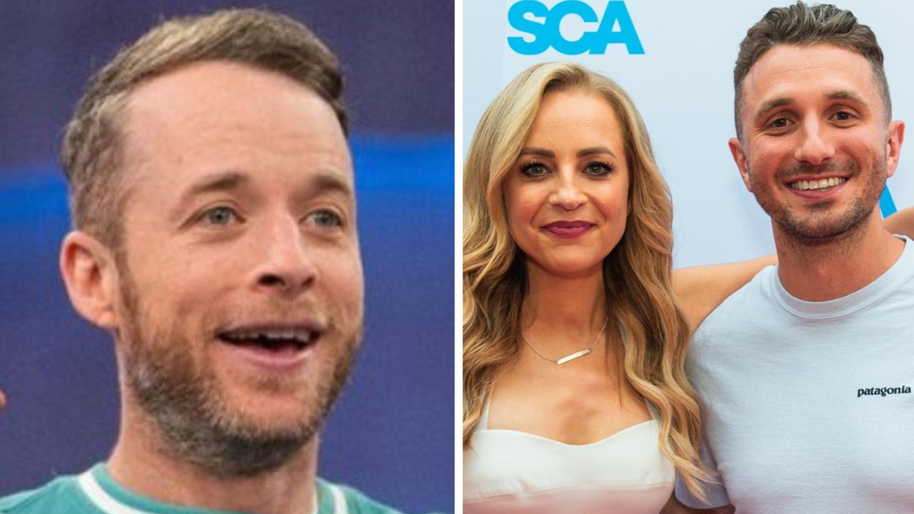 Hamish Blake quizzed over rumours of Carrie Bickmore, Tommy Little romance