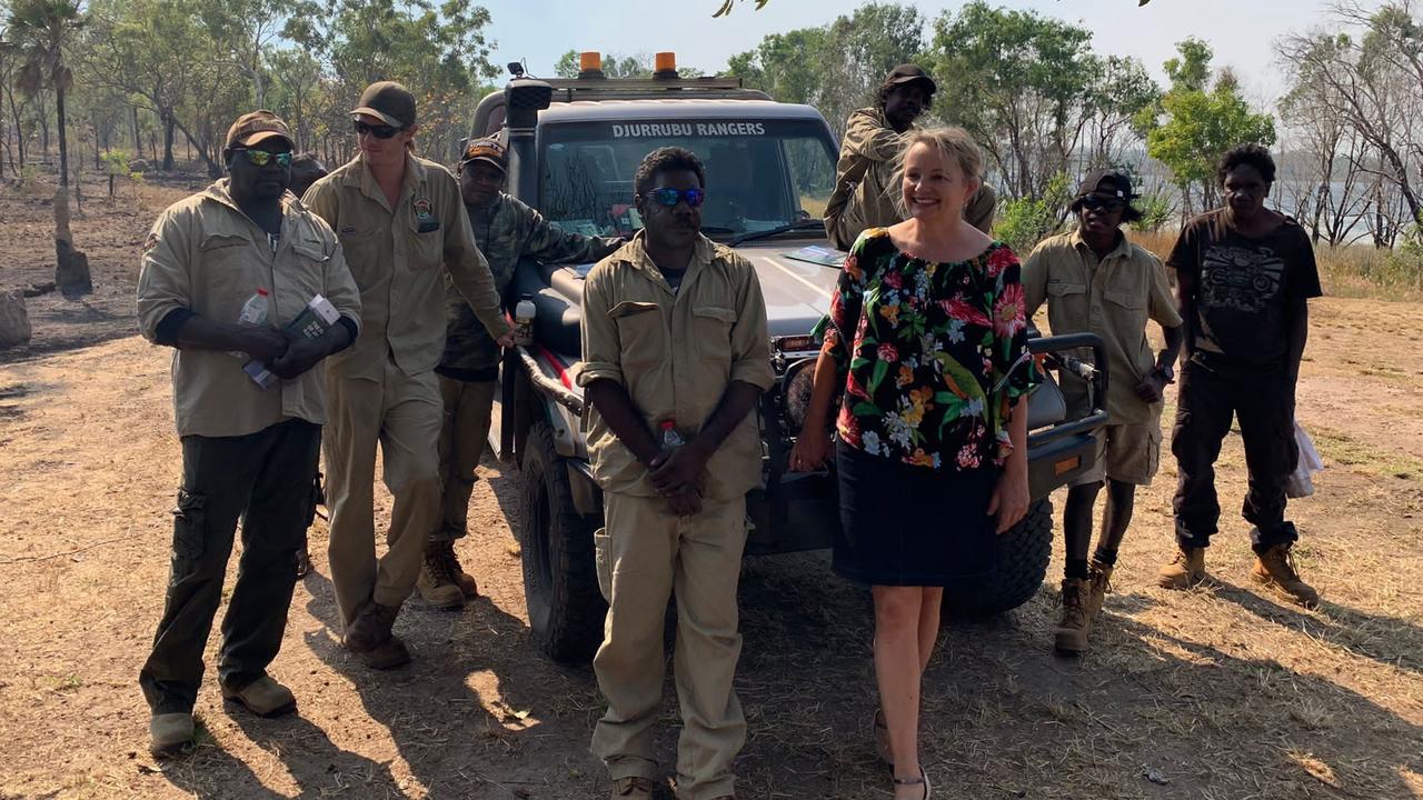 Minister Sussan Ley in Jabiru. Picture: Supplied