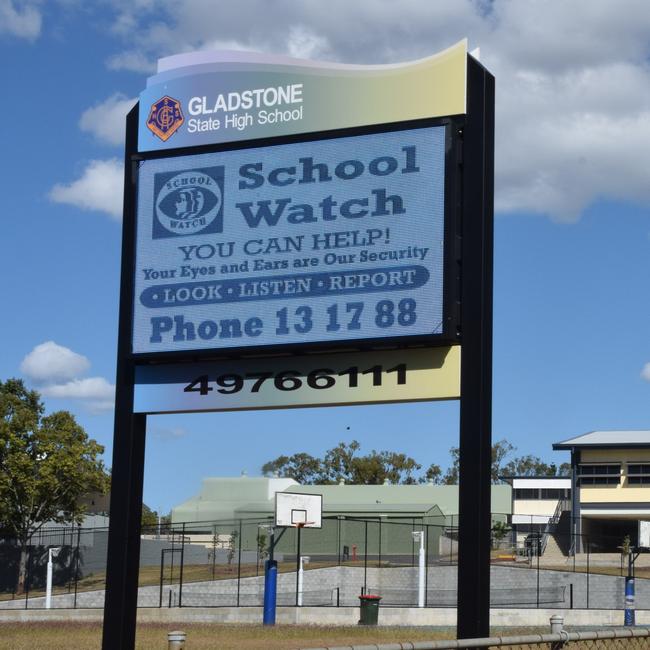 Gladstone State High School was temporarily in lockdown after an incident on Tuesday morning.