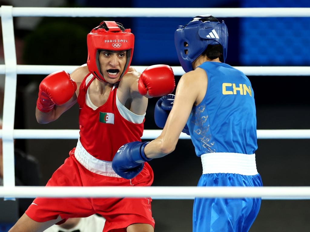 Imane Khelif beat Liu Yang for the gold medal. Picture: Getty Images