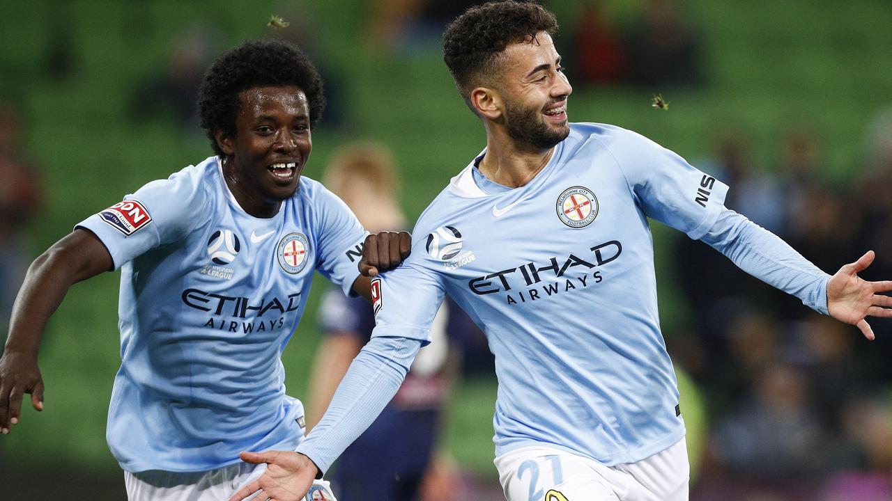 Melbourne City A-league Debut Idrus Abdulahi, Central Coast Mariners, 5 