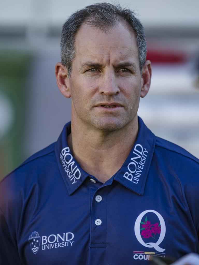 Coach Rod Seib. Picture: QRU/Brendan Hertel