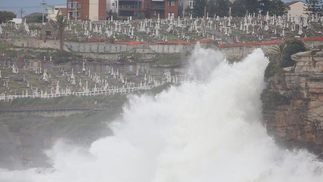 Wild weather has battered the region. Picture: Bob Barker.