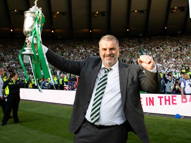 Ange Postecoglou was adored by Celtic fans. Picture: Craig Williamson/SNS Group via Getty Images