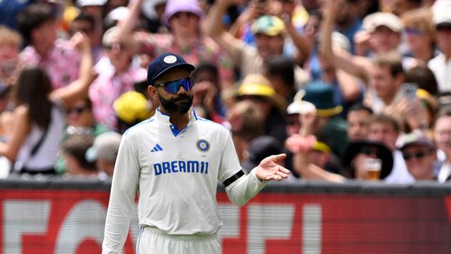 Virat Kohli has been the villain in the Boxing Day Test (Photo by William WEST / AFP)