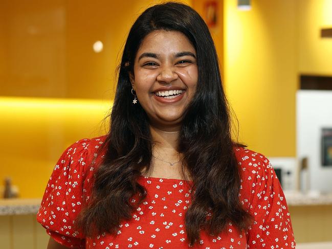 Psychology student Jahanvi Tewari says many younger Aussies experience loneliness. Picture: Sam Ruttyn