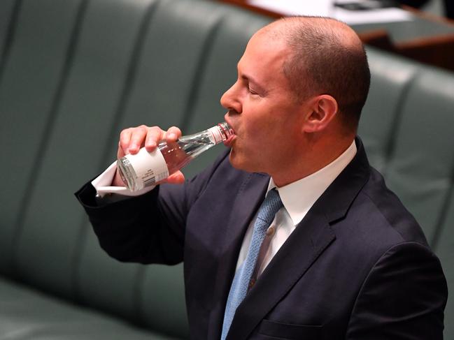 A sip of water helped ease the dry cough. Picture: AAP