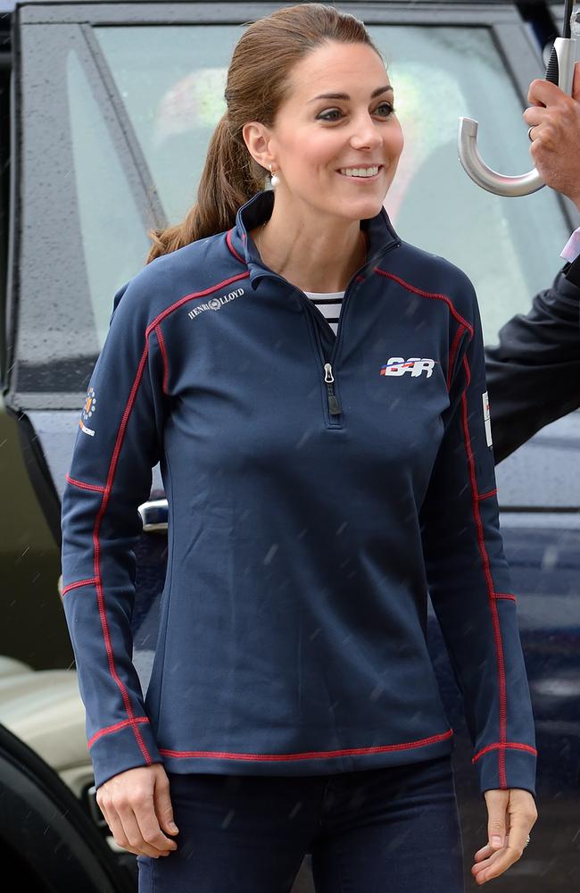 Kate Middleton shows off new fringe style haircut during first public ...