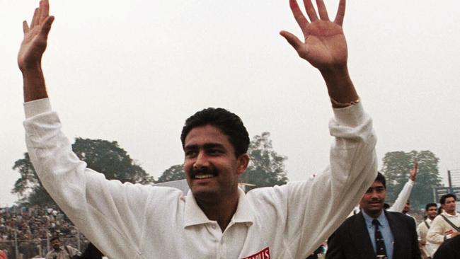 Anil Kumble claimed all 10 wickets in an innings against Pakistan in 1999.