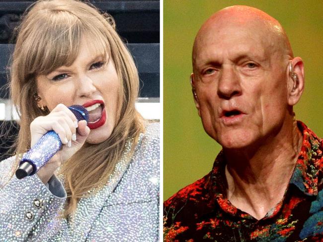 Taylor Swift and Peter Garrett.