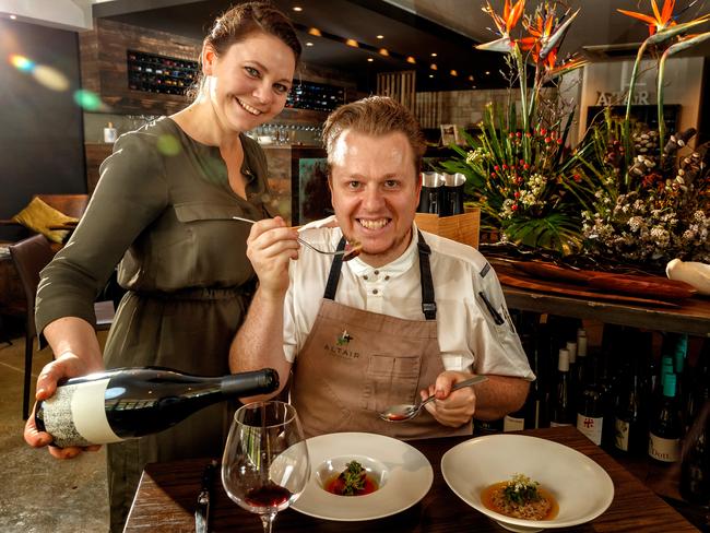 Warrandyte restaurant Altair was named was named in the Herald Sun's top 100 restaurants in Victoria in 2018. 