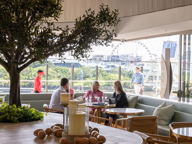 **Strict Embargo DO NOT USE. Please speak to Laura Charmers** QweekendInteriors and food at the new Black Hide Steak and Seafood restaurant on Level 4, The Terrace at Queens Wharf (on the river side of Queens Wharf). Photograph David Kelly