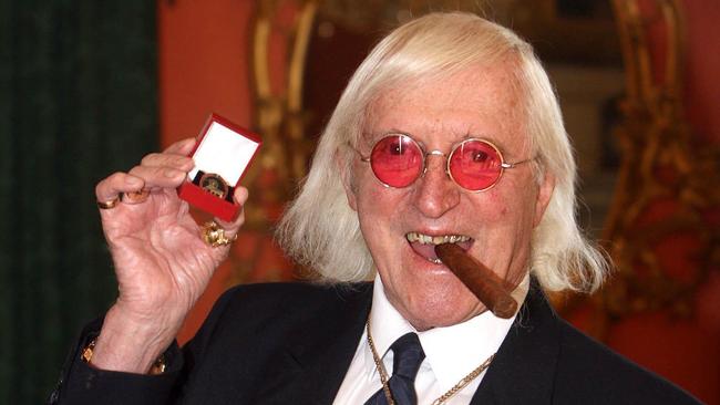 Jimmy Savile in 2008. Picture: AP