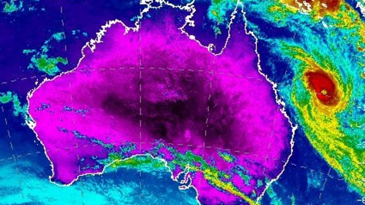 Hidden detail as mega cyclone misses Aus