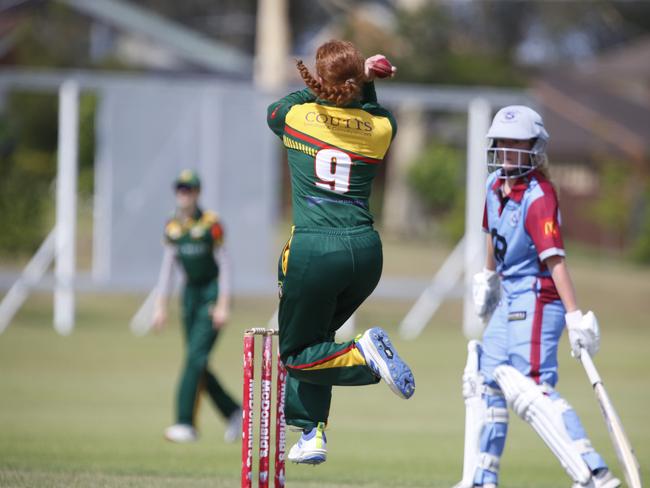 Christine Brazier takes off. Picture Warren Gannon Photography