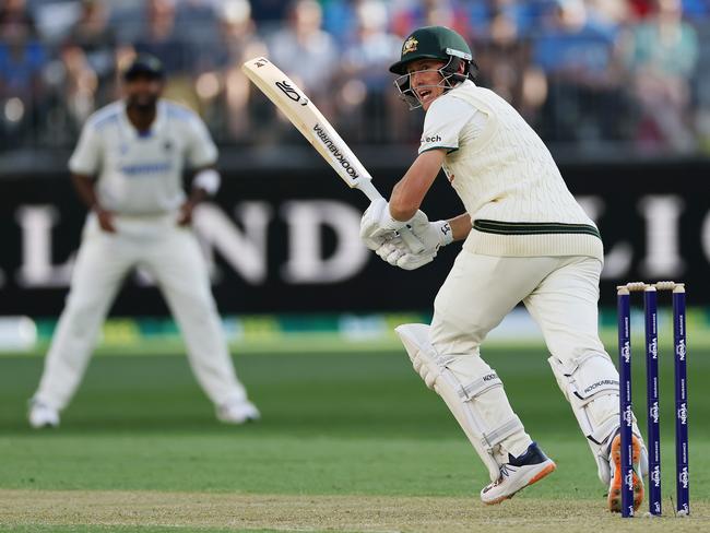 Marnus Labuschagne has struggled with the bat, but according to Mark Waugh, shouldn’t be the only batter facing scrutiny. Picture: Getty Images