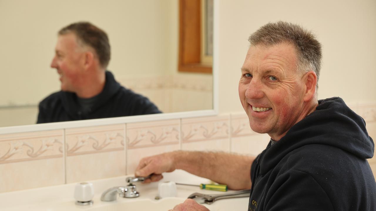 Colin Sharp of Pascoe Plumbing Services has been named the best plumber in the Geelong region for 2024. Picture: Alison Wynd