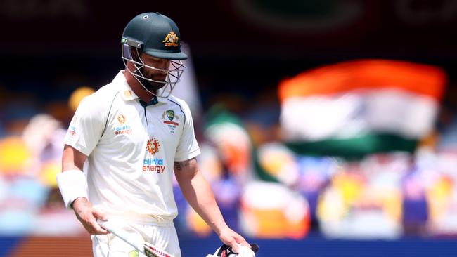 Australian batsman Matthew Wade is in the firing line after his latest Test failure. Picture: AFP