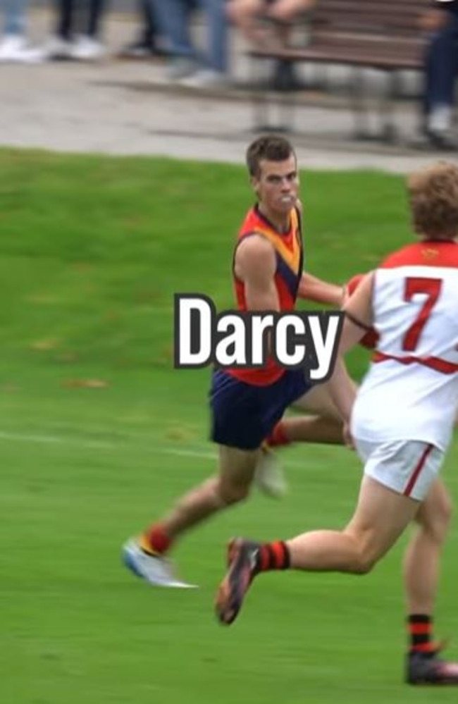 Will Darcy in action for Scotch College. Picture: Baseline Footy.