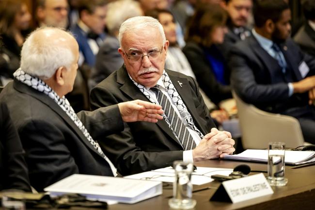 Foreign minister Riyad al-Maliki said the Palestinians had been denied justice