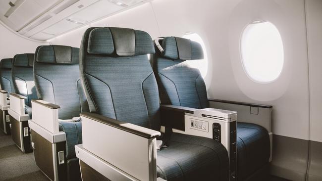 Cathay Pacific new premium economy seats.