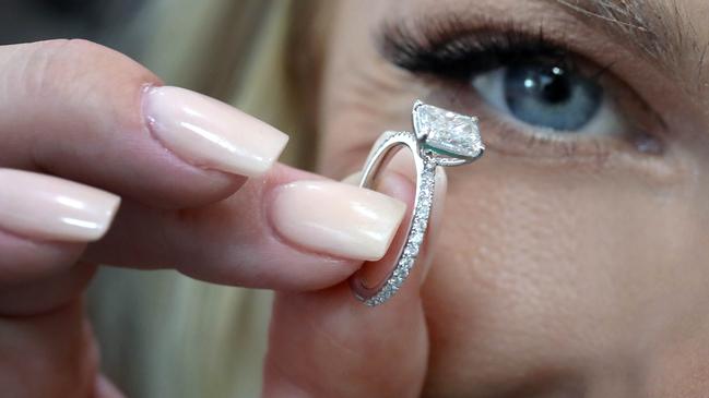 When it comes to engagement rings, beauty is in the eye of he beholder. Picture: Dean Martin