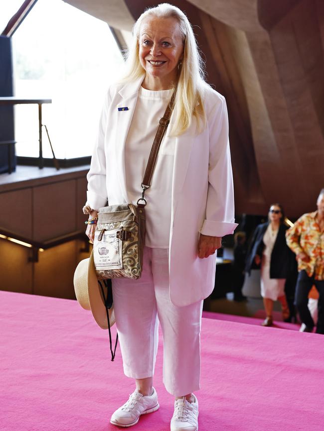 Actress Jacki Weaver arrives. Picture: Sam Ruttyn