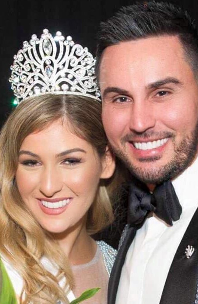 Mary Mehajer, the younger sister of former Auburn deputy major Salim Mehajer, won the Miss Lebanon Australia pageant in 2016. Picture: Paradisepro/Facebook