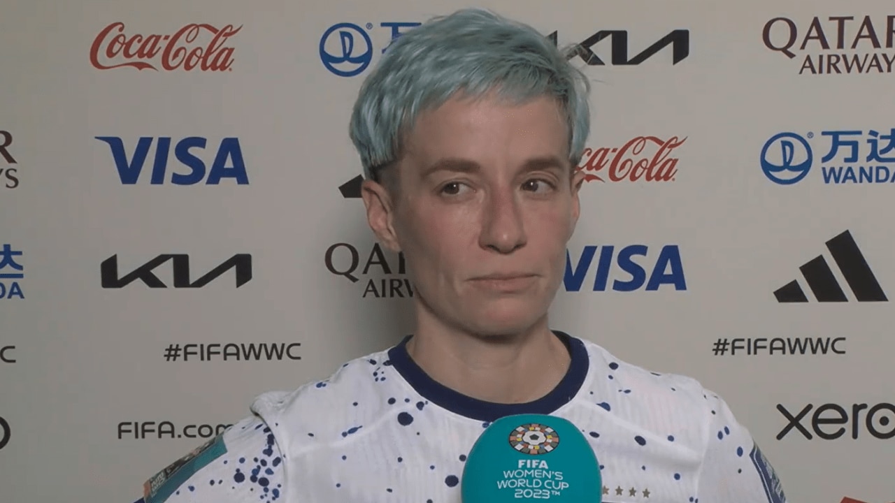 Usa Star Megan Rapinoe Tersely Corrects Reporter After Almost Getting 
