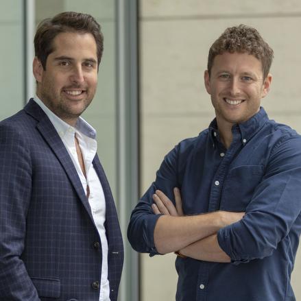 Chaz Heitner, left, and Adam Jacobs, co-founders of Hatch. Picture: Peter DaSilva