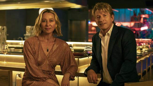 Asher Keddie and David Wenham will star in Fake. Picture: Supplied