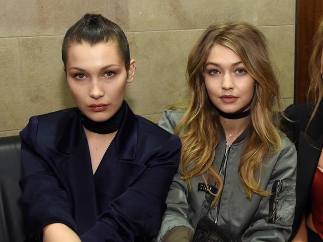 ‘It’ models (and sisters) Bella Hadid and Gigi Hadid, who are close friends with Kendall and Kylie. Picture: Getty Images