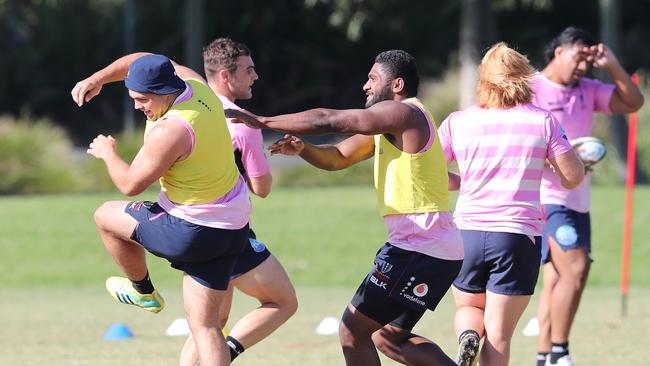 Rebels players will set up camp in Canberra. Picture: Michael Klein