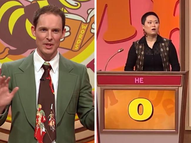 Guy Montgomery hosts a spelling bee show on the ABC.