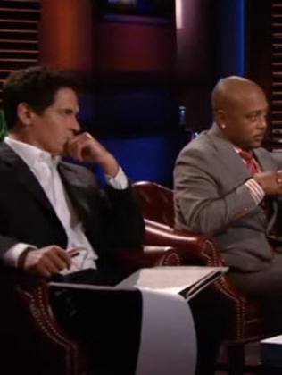 The judges told Siminoff that his product was "not really an internet play ... it's a consumer device." And how wrong they were. Picture: Shark Tank/Youtube