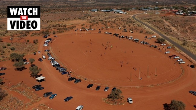 Footy's return to the dusty ovals of the APY Lands