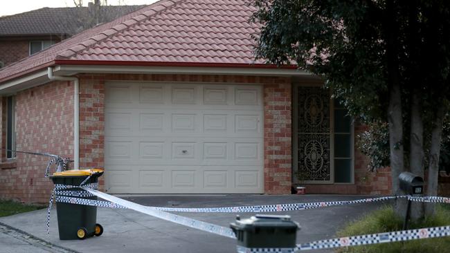 Police are focusing on the Marayong home of Mert Ney. Picture: Jonathan Ng