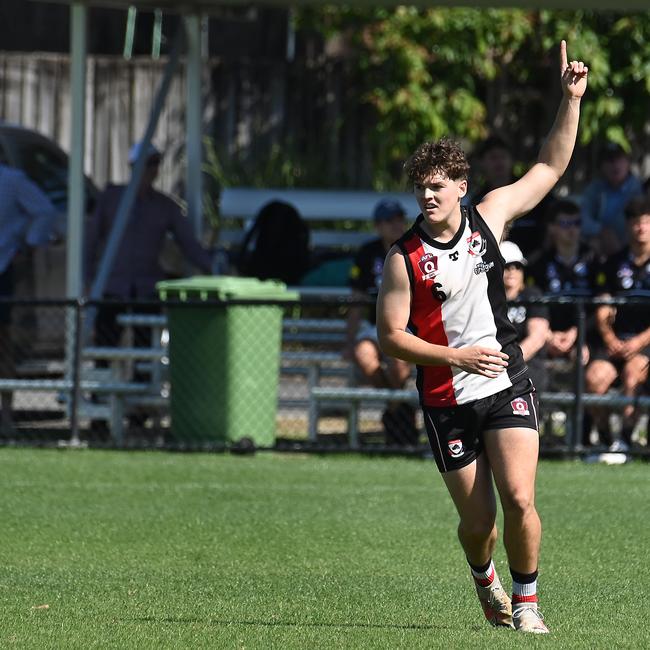 Morningside Vs Sherwood playing in the colts AFL semi final. Saturday September 7, 2024. Picture, John Gass