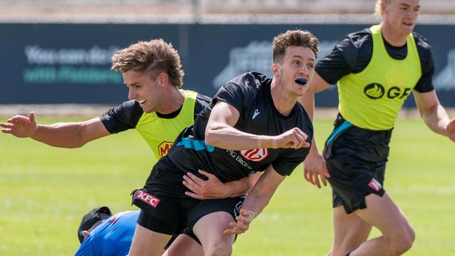 Orazio Fantasia is in great shape this pre-season. Picture: NCA NewsWire/Naomi Jellicoe