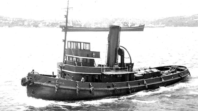 The tug Himma. Courtesy Davidson Collection, Sydney Heritage Fleet