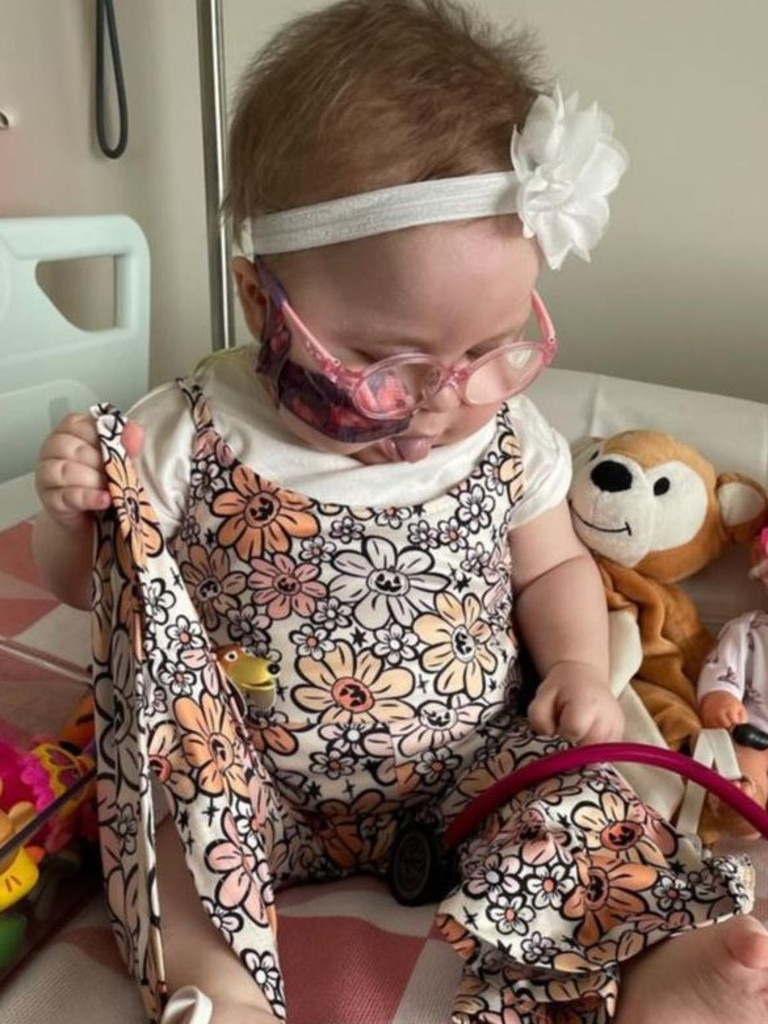 Poppy received a bone-marrow transplant two days before her first birthday. Picture: Instagram