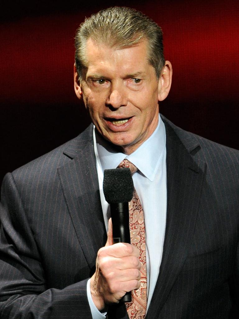 Vince pitched a gross storyline. (Photo by Ethan MILLER / GETTY IMAGES NORTH AMERICA / AFP)