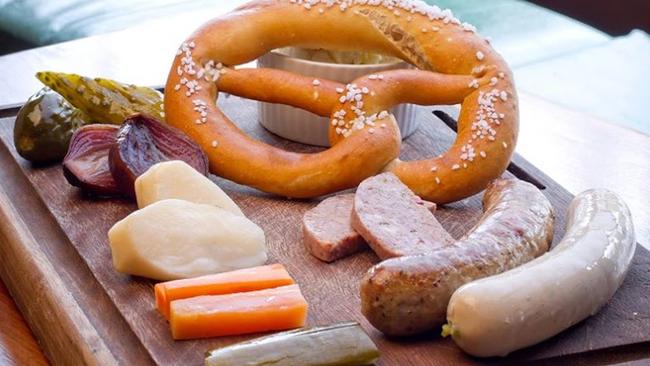 Essen Restaurant’s bretzel with cold cuts. Picture: Facebook