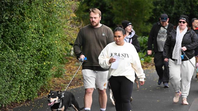 Million Paws Walk at Adelaide Botanic Gardens. Picture: Brenton Edwards