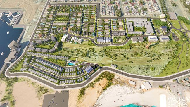 Artist's impression of the Wallaroo Shores development. Picture: Supplied