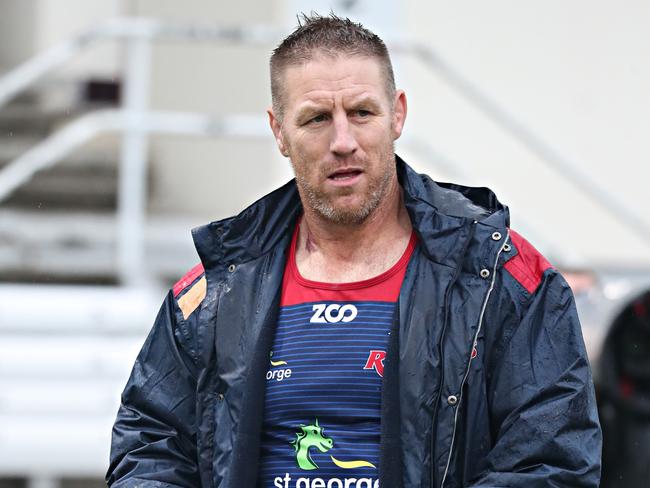 Rookie coach Brad Thorn took the reigns from Stiles at Ballymore. Picture: Annette Dew