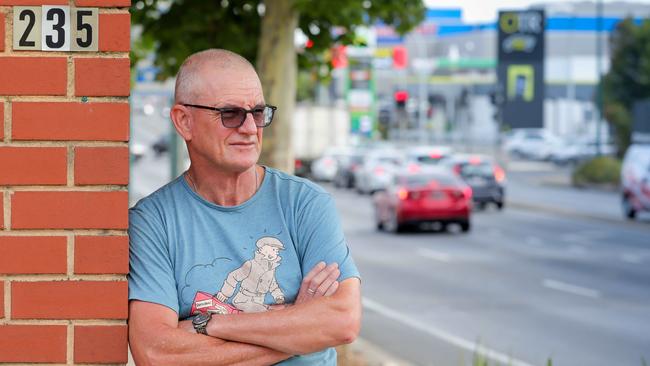 Michael Barr has been offered $490,000 for his three-bedroom Norwood house, which will be demolished for the $98 million Portrush Rd and Magill Rd intersection upgrade. Picture: Russell Millard/AAP